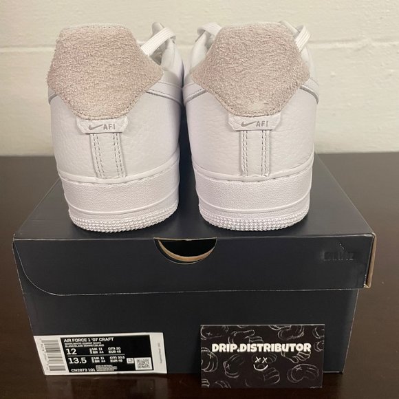 Nike Air Force 1 \'07 Craft Men\'s Size 12 | CN2873-101